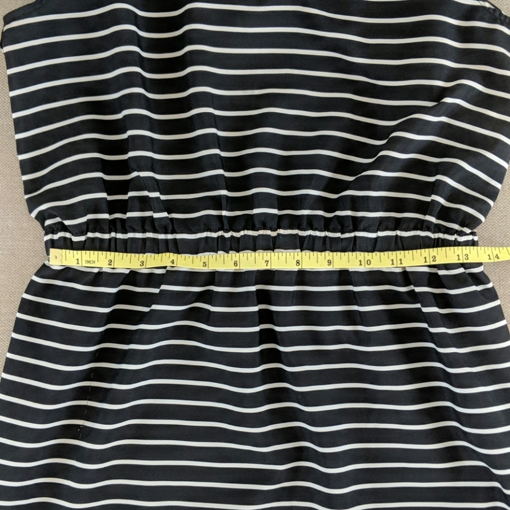 Black/White Striped LOFT Dress - Picture 7 of 8